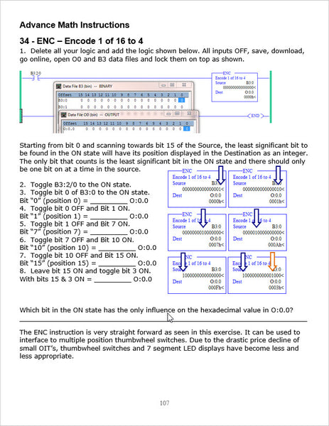 45 - NEW! The Complete PLCLearn Series, RSLogix500 for Micrologix Controllers - Volume II