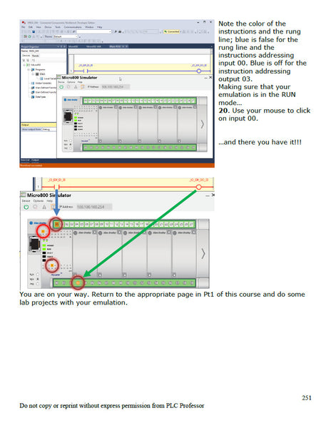 56 - Part #1 Fundamentals of PLCs using Connected Components Workbench 3rd Edition w/Micro800 Controllers