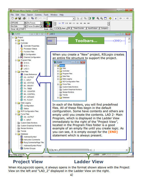 46 - NEW! The Complete PLCLearn Series, RSLogix500 for Micrologix Controllers, Volume I - PLUS Free Software on Memory Stick