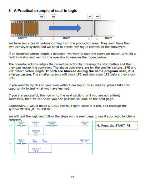 46 - NEW! The Complete PLCLearn Series, RSLogix500 for Micrologix Controllers, Volume I - PLUS Free Software on Memory Stick