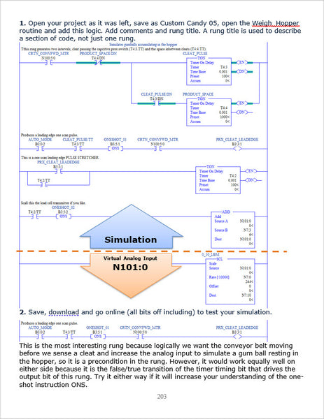 45 - NEW! The Complete PLCLearn Series, RSLogix500 for Micrologix Controllers - Volume II