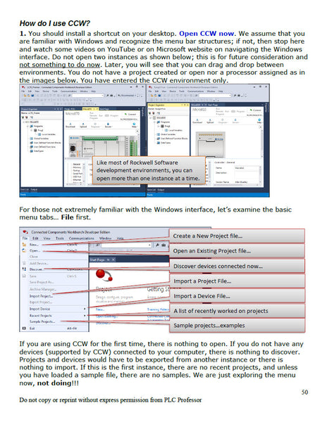 56 - Part #1 Fundamentals of PLCs using Connected Components Workbench 3rd Edition w/Micro800 Controllers