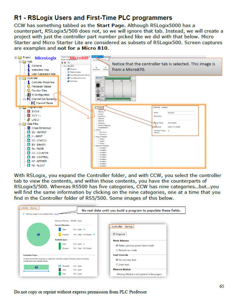 56 - Part #1 Fundamentals of PLCs using Connected Components Workbench 3rd Edition w/Micro800 Controllers