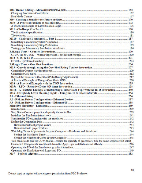 56 - Part #1 Fundamentals of PLCs using Connected Components Workbench 3rd Edition w/Micro800 Controllers