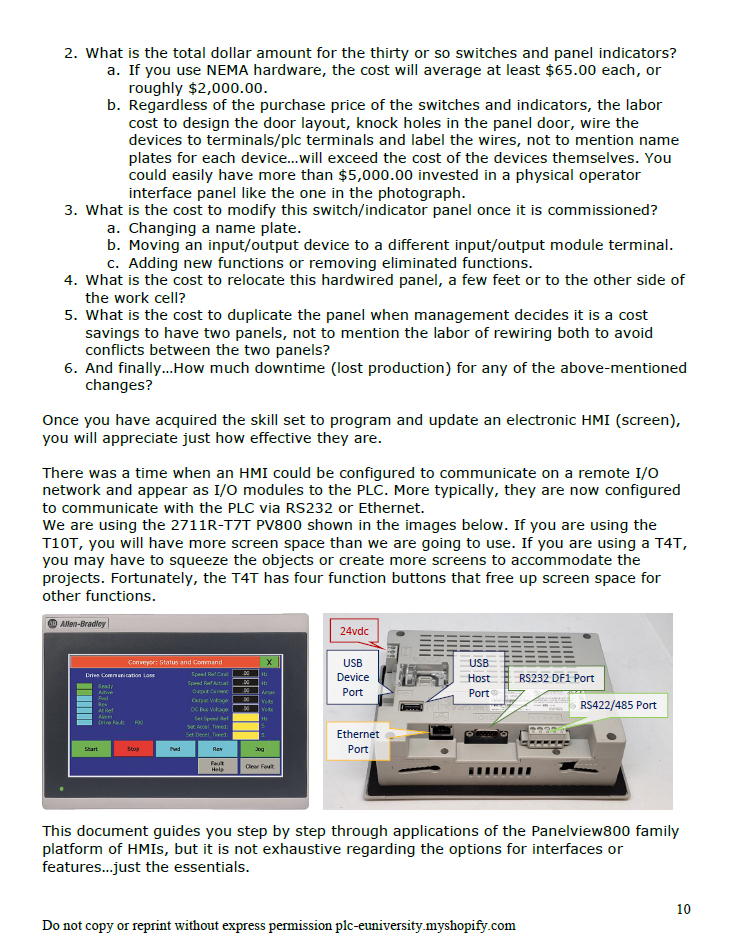 Panelview800-Micro800-Powerflex525 Integration with Connected ...