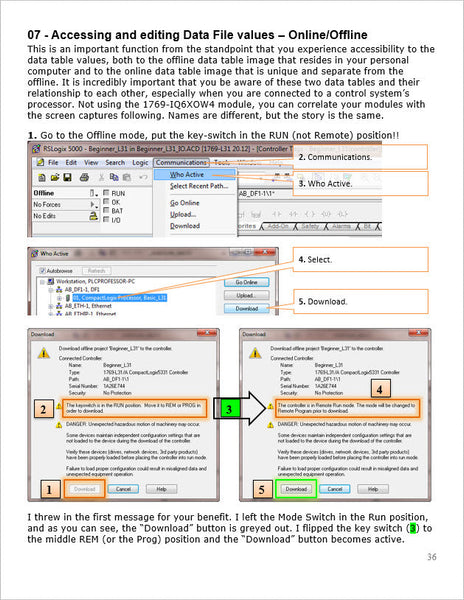 70A - Studio5000 -  RSLogix5000 Complete Learning Series - Volume #1