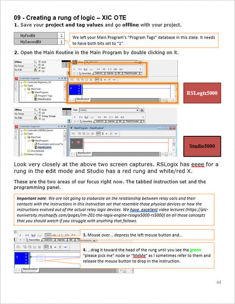 70A - Studio5000 -  RSLogix5000 Complete Learning Series - Volume #1